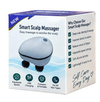 Massager with 4 Mas/sage Heads, Speed, Soft Silicone Bristles, USB Rechargeable Scalp Cleaner & Hair Care Mas-sager for Men & Women